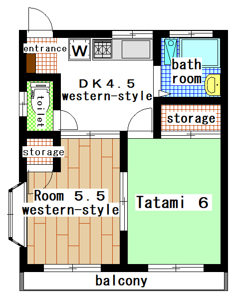 suzukakedai apartment 2DK