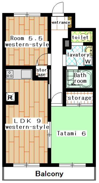 tsukimino apartment 2LDK