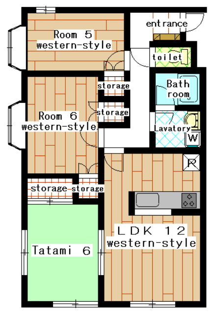 tsukimino apartment 3LDK