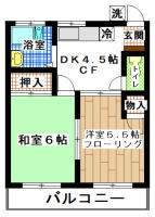 賃貸アパート すずかけ台 2DK