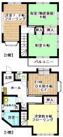 賃貸戸建 西八王子 4DK