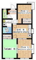 apartment suzukakedai 3DK(floor plan)