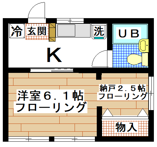 賃貸アパート　長津田　1SK