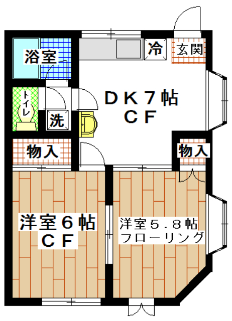 賃貸アパート すずかけ台・南町田 2DK