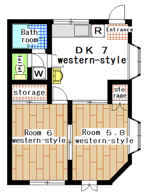 suzukakedai apartment 2DK