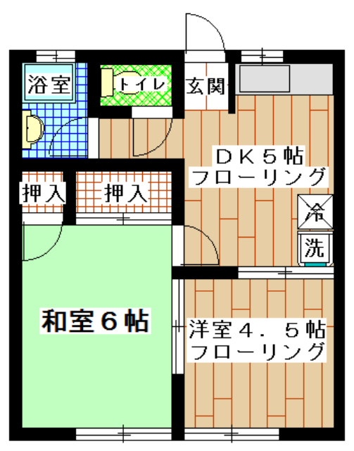 賃貸アパート　すずかけ台・成瀬　2DK