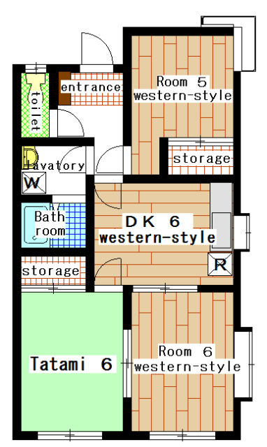 suzukakedai apartment 3DK